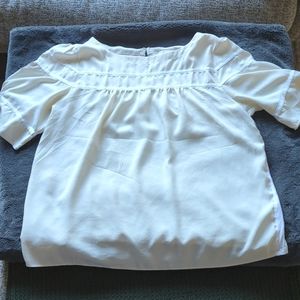 Loft white blouse